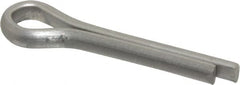 Made in USA - 5/32" Diam x 3/4" Long Extended Prong Cotter Pin - Grade 18-8, Uncoated, Stainless Steel - Exact Tooling