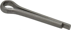 Value Collection - 3/16" Diam x 1" Long Extended Prong Cotter Pin - Grade 18-8, Uncoated, Stainless Steel - Exact Tooling