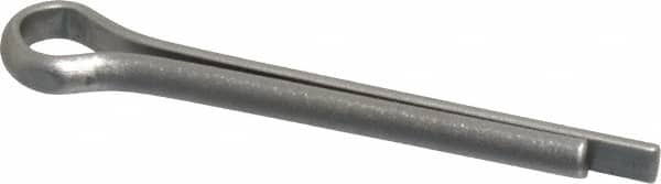 Made in USA - 3/16" Diam x 1-1/2" Long Extended Prong Cotter Pin - Grade 18-8, Uncoated, Stainless Steel - Exact Tooling