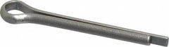 Made in USA - 3/16" Diam x 1-1/2" Long Extended Prong Cotter Pin - Grade 18-8, Uncoated, Stainless Steel - Exact Tooling