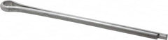 Made in USA - 3/16" Diam x 3" Long Extended Prong Cotter Pin - Grade 18-8, Uncoated, Stainless Steel - Exact Tooling