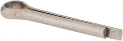 Made in USA - 1/4" Diam x 1-1/2" Long Extended Prong Cotter Pin - Grade 18-8, Uncoated, Stainless Steel - Exact Tooling