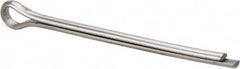 Made in USA - 5/16" Diam x 5" Long Extended Prong Cotter Pin - Grade 18-8, Uncoated, Stainless Steel - Exact Tooling