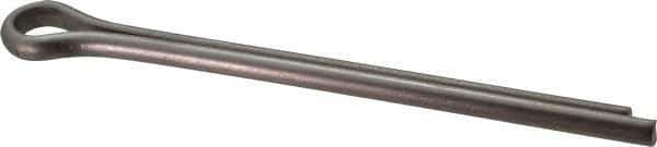 Made in USA - 3/8" Diam x 5" Long Extended Prong Cotter Pin - Grade 18-8, Uncoated, Stainless Steel - Exact Tooling