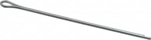 Made in USA - 1/16" Diam x 2" Long Extended Prong Cotter Pin - Grade 2, Zinc-Plated, Steel - Exact Tooling