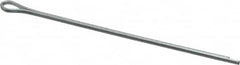 Made in USA - 1/16" Diam x 2" Long Extended Prong Cotter Pin - Grade 2, Zinc-Plated, Steel - Exact Tooling