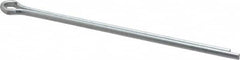 Made in USA - 1/8" Diam x 3" Long Extended Prong Cotter Pin - Grade 2, Zinc-Plated, Steel - Exact Tooling