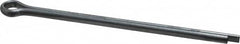 Made in USA - 3/16" Diam x 3-1/2" Long Extended Prong Cotter Pin - Grade 2, Zinc-Plated, Steel - Exact Tooling