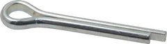 Made in USA - 5/16" Diam x 2" Long Extended Prong Cotter Pin - Grade 2, Zinc-Plated, Steel - Exact Tooling