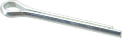 Made in USA - 5/16" Diam x 2-1/2" Long Extended Prong Cotter Pin - Grade 2, Zinc-Plated, Steel - Exact Tooling