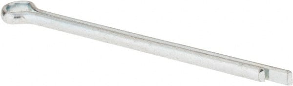 Made in USA - 5/16" Diam x 5" Long Extended Prong Cotter Pin - Grade 2, Zinc-Plated, Steel - Exact Tooling