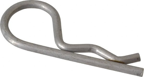 Value Collection - 5/8 to 3/4" Shaft Diam, 2-11/16" Long, 0.148" Wire Diam, Hair Pin Cotter - Grades 302 & 18-8 Stainless Steel - Exact Tooling