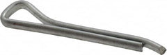 Made in USA - 1/8" Diam x 1" Long Hammerlock Cotter Pin - Grade 2, Zinc-Plated, Steel - Exact Tooling