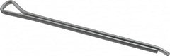 Made in USA - 1/8" Diam x 2" Long Hammerlock Cotter Pin - Grade 2, Zinc-Plated, Steel - Exact Tooling