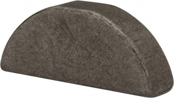 Made in USA - #707 Standard Woodruff Key - 7/8" Long x 7/32" Wide, Steel - Exact Tooling