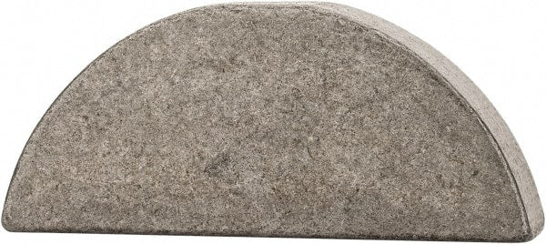 Made in USA - #1012 Standard Woodruff Key - 1-1/2" Long x 5/16" Wide, Steel - Exact Tooling