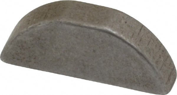 Made in USA - #506 Standard Woodruff Key - 3/4" Long x 5/32" Wide, Alloy Steel - Exact Tooling