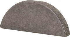 Made in USA - #609 Standard Woodruff Key - 1-1/8" Long x 3/16" Wide, Alloy Steel - Exact Tooling