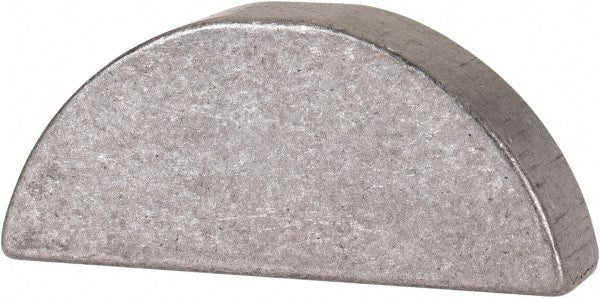 Made in USA - #1011 Standard Woodruff Key - 1-3/8" Long x 5/16" Wide, Alloy Steel - Exact Tooling