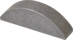 Made in USA - #1622 Standard Woodruff Key - 2-3/4" Long x 1/2" Wide, Alloy Steel - Exact Tooling