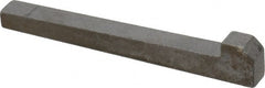 Made in USA - Gib Head Woodruff Key - 3-1/2" Long x 3/8" Wide, Carbon Steel - Exact Tooling