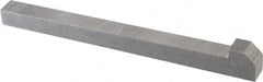 Made in USA - Gib Head Woodruff Key - 6" Long x 1/2" Wide, Carbon Steel - Exact Tooling
