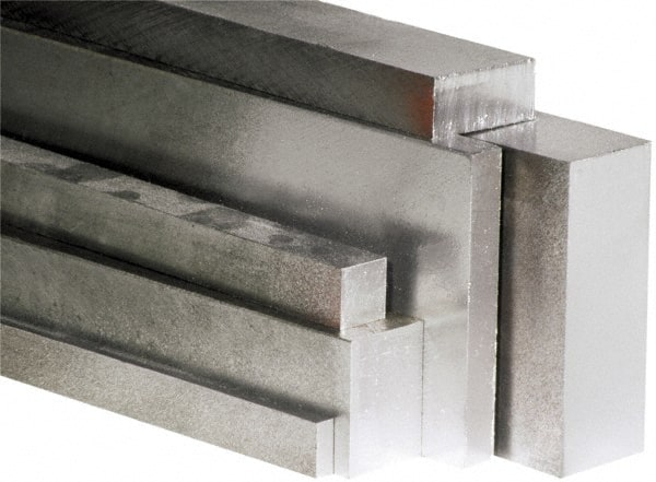 Value Collection - 3' Long x 2" Wide x 3/8" Thick, 4140 Alloy Steel Rectangular Bar - Annealed - Exact Tooling