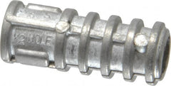Powers Fasteners - 1/2" Diam, 1/2" Drill, Lag Shield Concrete Anchor - Zamac Alloy, Zinc-Plated Finish, Flat Head - Exact Tooling