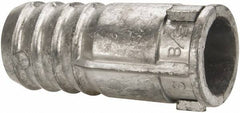 Powers Fasteners - 7/8" Diam, 7/8" Drill, Lag Shield Concrete Anchor - Zamac Alloy, Zinc-Plated Finish, Flat Head - Exact Tooling
