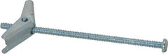 Powers Fasteners - 1/8" Screw, 1/8" Diam, 3" Long, Toggle Bolt Drywall & Hollow Wall Anchor - 3/8" Drill, Zinc Plated, Steel, Grade Zamac 7, Use in Drywall & Wallboard - Exact Tooling