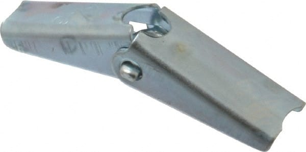 Powers Fasteners - 3/16" Screw, 3/16" Diam, 2" Long, Toggle Bolt Drywall & Hollow Wall Anchor - 1/2" Drill, Zinc Plated, Steel, Grade Zamac 7, Use in Drywall & Wallboard - Exact Tooling