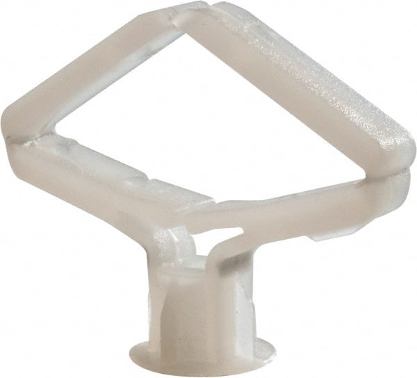 Powers Fasteners - 5/16" Diam, 1-1/8" Long, 3/8" Thick, Plastic Toggle Drywall & Hollow Wall Anchor - 5/16" Drill, Plastic, Use in Concrete, & Masonry & Wallboard - Exact Tooling
