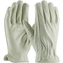 ‎68-168/M Leather Drivers Gloves - Top Grain Cowhide Leather Drivers - Premium Grade - Keystone Thumb - Exact Tooling