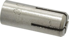 Powers Fasteners - 1/4" Diam, 3/8" Drill, 1-5/8" Min Embedment Drop-In Concrete Anchor - 303 Stainless Steel, 7/16" Thread Length - Exact Tooling