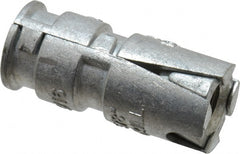 Powers Fasteners - 5/16" Diam, 5/8" Drill, 1-1/2" OAL, 2" Min Embedment Single Expansion Concrete Anchor - Zamac Alloy, Flat Head - Exact Tooling