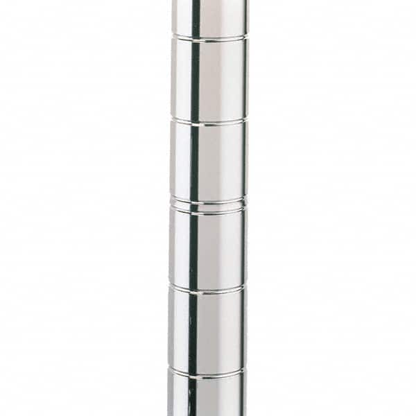 Metro - 1" Wide x 27" High x 1" Long Open Shelving Stationary Shelving Post - Exact Tooling