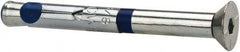 Powers Fasteners - 3/8" Diam, 3/8" Drill, 3-3/4" OAL, 1-3/4" Min Embedment Sleeve Concrete Anchor - Grade 5 Steel, Zinc-Plated Finish, Flat Head, Hex Drive - Exact Tooling