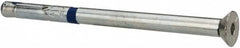 Powers Fasteners - 3/8" Diam, 3/8" Drill, 6" OAL, 1-3/4" Min Embedment Sleeve Concrete Anchor - Grade 5 Steel, Zinc-Plated Finish, Flat Head, Hex Drive - Exact Tooling