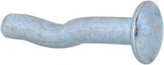 Powers Fasteners - 3/16" Diam, 3/16" Drill, 1" OAL, 2-1/2" Min Embedment Split-Drive Concrete Anchor - Grade 8.2 Steel, Zinc-Plated Finish, Mushroom Head - Exact Tooling