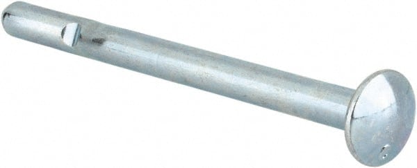 Powers Fasteners - 3/16" Diam, 3/16" Drill, 2-1/2" OAL, 1-1/4" Min Embedment Split-Drive Concrete Anchor - Grade 8.2 Steel, Zinc-Plated Finish, Mushroom Head - Exact Tooling