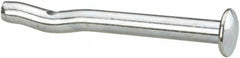 Powers Fasteners - 1/4" Diam, 1/4" Drill, 2-1/2" OAL, 1-1/4" Min Embedment Split-Drive Concrete Anchor - Grade 8.2 Steel, Zinc-Plated Finish, Mushroom Head - Exact Tooling