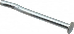 Powers Fasteners - 1/4" Diam, 1/4" Drill, 3" OAL, 1-1/4" Min Embedment Split-Drive Concrete Anchor - Grade 8.2 Steel, Zinc-Plated Finish, Mushroom Head - Exact Tooling