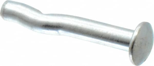 Powers Fasteners - 3/8" Diam, 3/8" Drill, 2-1/2" OAL, 1-3/4" Min Embedment Split-Drive Concrete Anchor - Grade 8.2 Steel, Zinc-Plated Finish, Mushroom Head - Exact Tooling