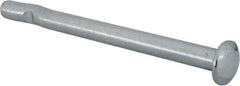Powers Fasteners - 3/8" Diam, 3/8" Drill, 5" OAL, Split-Drive Concrete Anchor - Grade 8.2 Steel, Zinc-Plated Finish, Mushroom Head - Exact Tooling