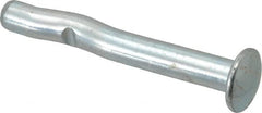 Powers Fasteners - 1/2" Diam, 1/2" Drill, 4" OAL, Split-Drive Concrete Anchor - Grade 8.2 Steel, Zinc-Plated Finish, Mushroom Head - Exact Tooling