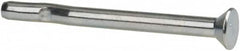 Powers Fasteners - 1/4" Diam, 1/4" Drill, 3" OAL, Split-Drive Concrete Anchor - Grade 8.2 Steel, Zinc-Plated Finish, Flat Head - Exact Tooling