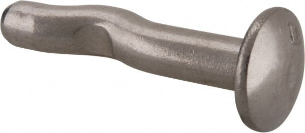 Powers Fasteners - 3/16" Diam, 3/16" Drill, 1" OAL, Split-Drive Concrete Anchor - 316 Stainless Steel, Mushroom Head - Exact Tooling