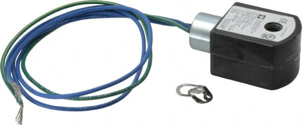Parker - Solenoid Coils; Voltage: 120 ; For Use With: Parker-Skinner Gold Ring? Series Valves ; Wattage: 10.2 ; Type of Enclosure: NEMA 4X ; Coil Lead Length: 18 (Inch); Class: F - Exact Tooling