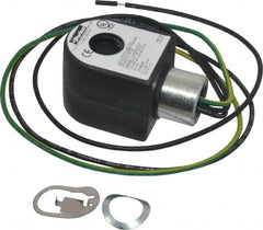 Parker - 24 Volt, 18 Coil Lead Length, Class F, Solenoid Coil - 11.0 Watt, NEMA 4X Enclosure, Use with Parker Skinner Gold Ring Series Valves - Exact Tooling