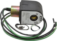 Parker - 240 Volt, 18 Coil Lead Length, Class F, Solenoid Coil - 11.0 Watt, NEMA 4X Enclosure, Use with Parker Skinner Gold Ring Series Valves - Exact Tooling